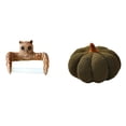 thumbnail image 1 of Soporte creativo de papel higiénico con forma de búho y calabaza, organizador de toallas, dispensador de rollos decorativo, cojín para decoración del, 1 of 8