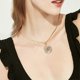 thumbnail image 3 of Collar de flores Collar floral Collar de flores prensadas para mujer Girasol, 3 of 5