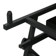 HomGarden Wood Drafting Desk Drawing Table Art Craft Station Tiltable W/ Stool & Drawer