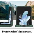 thumbnail image 4 of Case for Samsung Galaxy Z Flip 5 5G 2023, Slim Fit Z Flip 5 Case for Women Girls, Ultra Thin Hard PC Back Anti-Scratch Full Protection Protective Cover for Galaxy Z Flip 5 2023 (Green), 4 of 12