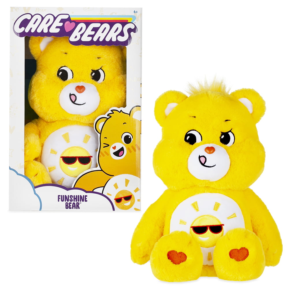 Care Bears Basic Funshine Bear 14" Medium Plush Stuffed Animal