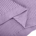 thumbnail image 5 of Yuyuzo Womens Cropped Sweaters Wrap V Neck Jumper Tops Tie Waisted Ruffle Shoulder Knitwear Dressy Blouse, 5 of 5