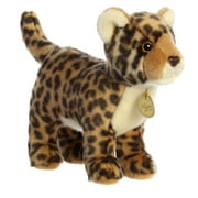 Aurora 26397 10 in. Adorable Miyoni Jaguar Lifelike Detail Cherished Companionship Stuffed Animal Toy, Brown