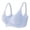 Blue, variant on Xijirk Women Wireless Maternity Bra with Down Cups Adjustable Straps for Breastfeeding Daily Wear,Blue,XL