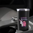 thumbnail image 5 of 20oz Powder Coated Easter Tumbler with Telescopic Straw, Insulated Travel Mug, [Easter Theme] Print, 5 of 6