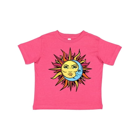 

Inktastic Sun and Moon Illustration Gift Toddler Boy or Toddler Girl T-Shirt