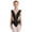Black, variant on Miutii Kids Girls Figure Ice Skating Dress Tassel Skirted Leotard Rhythmic Gymnastics Competition Costume Dancewear Royal Blue 6