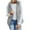 Grey, variant on LSLJS Fashion Woman Sleeveless T-Shirt Winter Jacket Outerwear Zipper Blouse Coat Tops, Women's Outerwear Vests
