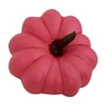 thumbnail image 2 of Clearance Sale | Artificial Hot Pink Pumpkin Decoration, Realistic Halloween Tabletop and Party Prop, 2 of 9