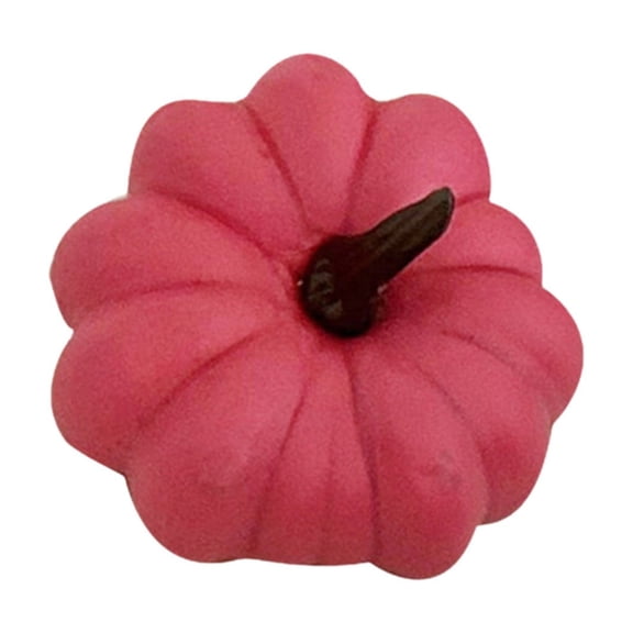 Hot Pink Artificial Pumpkin – Eye-Catching Halloween Decor for Tables, Mantels, and Festive Displays