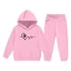 thumbnail image 5 of Cowsor Little Girls Outfits 2 Piece Toddler Long Sleeve Sweatshirt Leggings Pants Clothing Set, 5 of 6