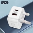 thumbnail image 1 of Amzcrzy Electronics Gadgets, Cable & Charger, 20W Fast Charger, Port PD Power Delivery Quick Charger 3.0 Wall Charger Block Plug For All Phone InCar Adapter, 1 of 7