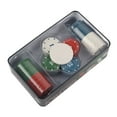 thumbnail image 2 of Poker Chip Set, DEALER Card 100Pcs Numbered Chips Meticulous  For Entertainment, 2 of 8