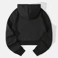 thumbnail image 3 of XINXIAOO Women's Sweatshirts Hoodies Long Sleeve Lightweight Pullover for Women Oversized Sweatshirt for Women Black Sweatshirts for Women Trendy Fall Outfits for Women Casual Clothes, 3 of 3