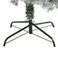 thumbnail image 4 of Nearly Natural 7ft. Flocked Rock Springs Spruce Artificial Christmas Tree with 350 Clear LED Lights and 800 Bendable Branches, 4 of 7