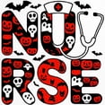 thumbnail image 3 of CafePress - Spooky Halloween Nurse Women's Maternity T Shirt - Cotton Maternity T-shirt, Cute & Funny Pregnancy Tee, 3 of 4