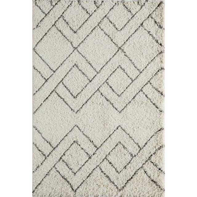 Momeni Maya 5'3" X 7'6" Contemporary Rug in Ivory