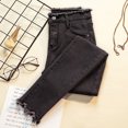 thumbnail image 4 of Fjofpr Clearance Sale Deal Winter Jeans for Men with Fleece Women Fashion Winter Warm Ripped Plus Size Trousers, 4 of 9