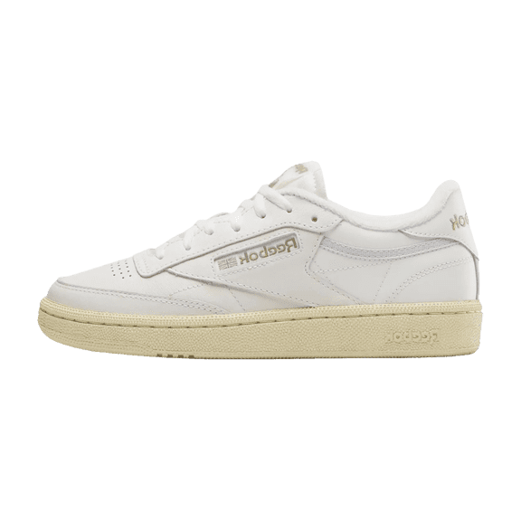 REEBOK WOMENS Club C 85 Womens "White/Yellow" 100201125 100201125 from Stadium Goods