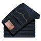 thumbnail image 3 of Pantalones vaqueros finos de primavera y verano, pantalones casuales holgados de pierna recta para hombres, pantalones de trabajo de mediana edad, pantalones largos resistentes al desgaste para, 3 of 6