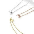 thumbnail image 6 of ChicSilver Moon Necklaces for Women 925 Sterling Silver Pendant Necklace Dainty Jewelry Gift for Valentines Day, 6 of 7