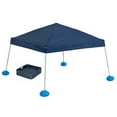 thumbnail image 1 of Sunjoy Floating Pool Canopy with Add-on 24x24 in. Wicker Floating Tray, Navy, 1 of 12