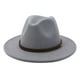 thumbnail image 5 of Sombrero Sonducket con hebilla de cinturón grande Gris claro 58cm, 5 of 6