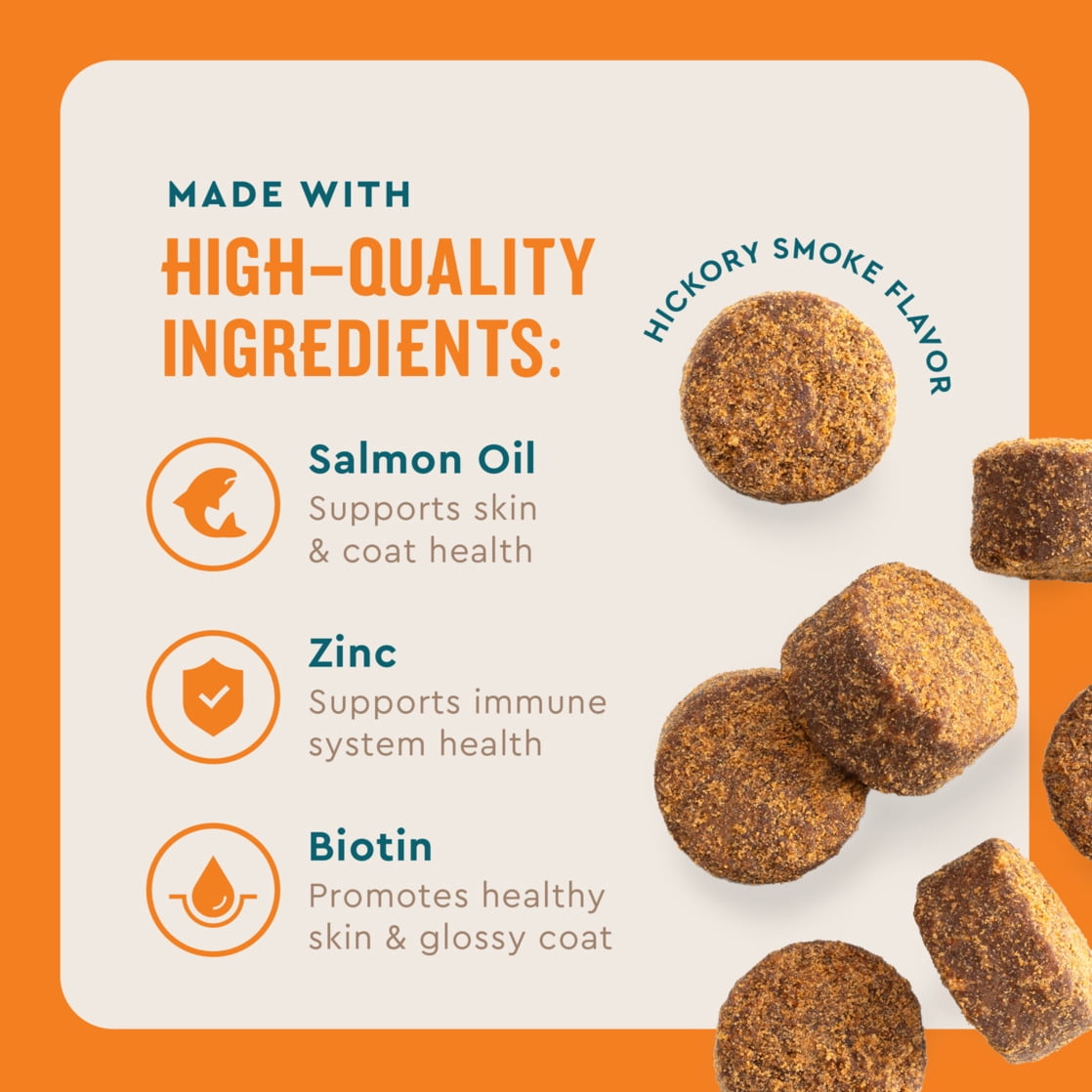 VetIQ Skin & Coat Chews for Dogs