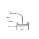 thumbnail image 3 of Llave Mezcladora Alfa Atenas Cuello Cobra Satinado, 3 of 4
