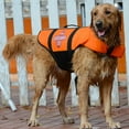 thumbnail image 4 of PENGXIANG Dog Life Jackets  Pet Floatation Life Vest For Small  Middle  Large Size Dogs  Adjustable Ripstop  Dog Lifesaver Preserver Swimsuit  Boating, 4 of 12