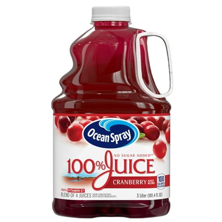 Ocean Spray 100% Juice,Cranberry, 101.4 Fl. Oz