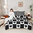 thumbnail image 4 of Castle Fairy Romantic Love Heart Queen Comforter Set,Valentine's Day Bedding Comforter Set, 4 of 8