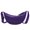 Purple, variant on Crossbody Canvas Sling Bag for Women Korean Style Simple Hobos Chest Bag Students Shoulder Bag with Adjustable Strap