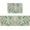 Abstractgla87661, variant on Kitchen Rugs and Mats,Ocean Blue Stripes Seamless Ticking Stripe 2 Piece Anti Fatigue Area Runner Rug Set Comfort Standing Floor Mat,Farmhouse Pinstripe Non Slip Absorbent Doormats for Laundry
