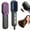 Black, variant on JUUTREN 5 in 1 Curling Iron, Hair Curlers Waver Set  3 Barrels Hair Crimper, Professional Fast Heating Curling Wand, Interchangeable Curling Iron for Women