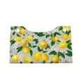 thumbnail image 2 of Goofa Lemon Seamless Pattern Oil Painting Effect Pattern Triangle Square Tissue Box Cover, Modern PVC Leathe Facial Paper Holder,Decorative Holder/Organizer for Bathroom Vanity Countertop, 2 of 9