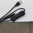 thumbnail image 4 of Pet Heating Mat Pad Carpet Electric Heated Usb Power Supply Adjustable Temp-black-l, 4 of 5