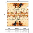 thumbnail image 6 of Hello Fall Dog Mailbox Cover 25.5x21 Inch, Autumn Maple Leaf Post Letter Box Covers, Harvest Thanksgiving Magnetic Waterproof Mail Wraps for Outdoor Yard Garden Oversized Mailbox Decor, 6 of 6
