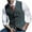 Gray, variant on LYXSSBYX Winter Jackets for Men Clearance Men Lattice V-neck Single-breasted Slim Fit Vest Suit Business Waistcoat