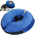 thumbnail image 1 of Inflatable Dog Collar, Soft Anti-Licking Collar  for Recover After Surgery Blue, 1 of 8