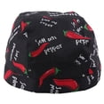 thumbnail image 3 of 6x Gorras para la cabeza Unisex de Catering Sunnimix Gorro de Cocina con lazo en la espalda, 3 of 8