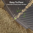 thumbnail image 4 of XINQIHANG Cat Litter Mat Easy Clean Litter Box Mat Anti-Slip Litter Mat Trapper Waterproof Litter Catcher Trapping Mat Washable Cat Mat for Litter Box Kitten Litter Mat Cat Litter Carpet 20 × 16 Inch, 4 of 7