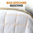 thumbnail image 4 of Cheer Collection Luxury All Season White Down Alternative Comforter, 4 of 5