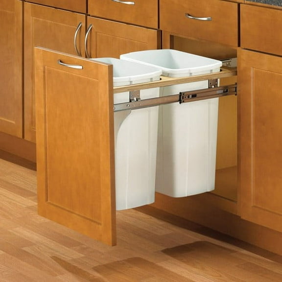 Standard Top-Mount Door-Mount -- White 17-1/2" Height, 15" Width, 22-1/2" Depth Lids Sold Separately