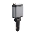 thumbnail image 3 of Car Charger Star Ambient Light Car Fast Charger Retractable 4 In 1 Cable Charger, 3 of 3