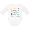 thumbnail image 3 of Inktastic Rugby Player Like Daddy Boys or Girls Long Sleeve Baby Bodysuit, 3 of 5