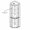 Antique White, variant on Corner Lighted Curio Cabinet Antique White Glass Display Cabinet with Mirrored Back, Adjustable Shelves for Living Room, Wine, Bar Glass Storage, 16.5x16.5x69.85 Inches