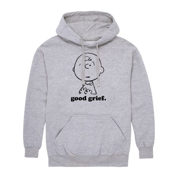 Peanuts - Good Grief Charlie Brown Face - Men's Pullover Hoodie