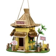 Manuia Tiki Hut Birdhouse | Home Outdoor Dcor | Gift Bird House | Decorative Birdhouse-Garden Dcor | Gift