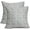 Blue, variant on Grey Gray Cream Pillow Covers 20x20 Set of 2 Boho Design Polka Dot Throw Pillows Modern Brush Strokes Print Decorative Pillowcase Square Cushion Cover Linen Case for Home Sofa Couch Bed